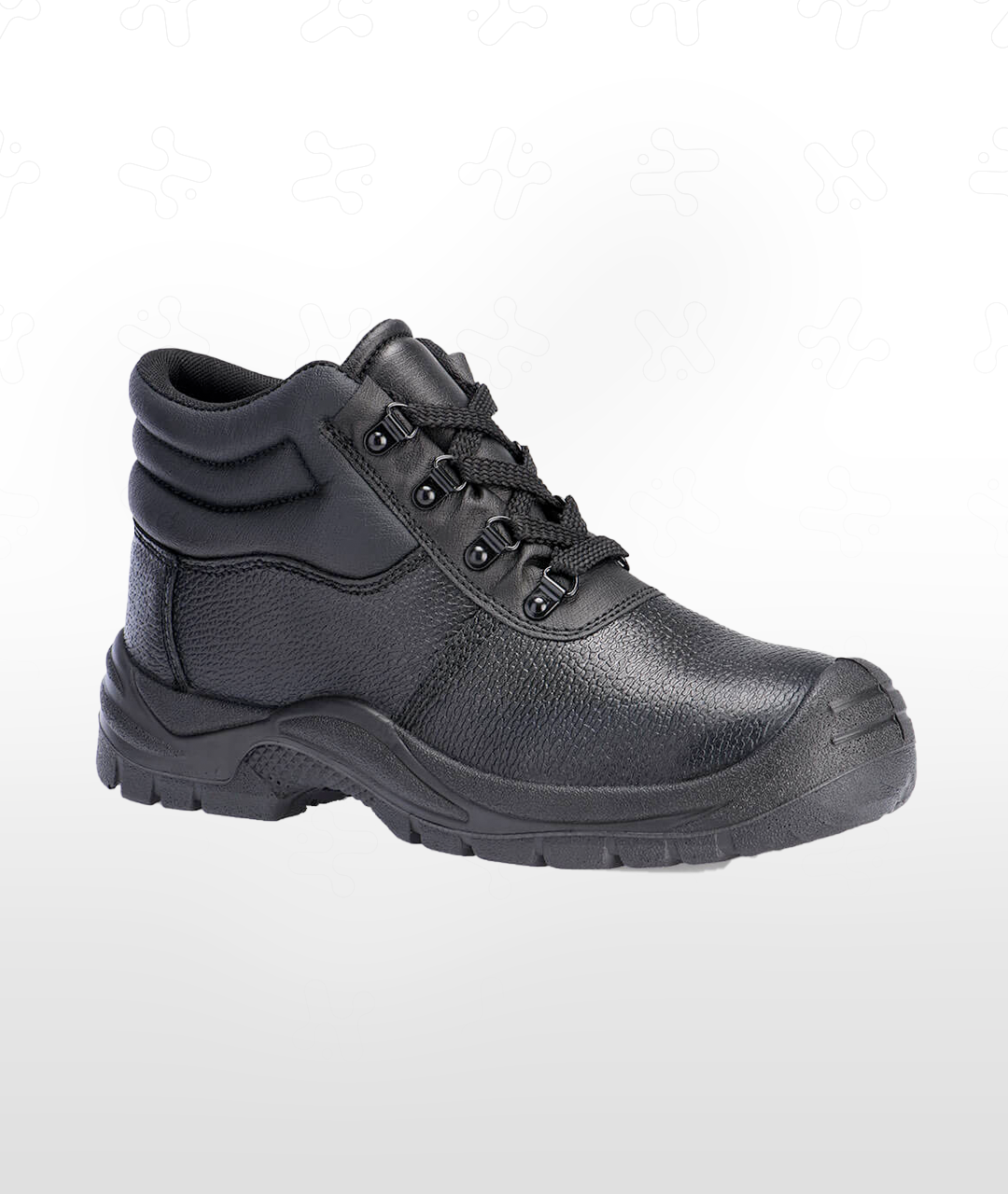 Steel Split Leather Mid Boot
