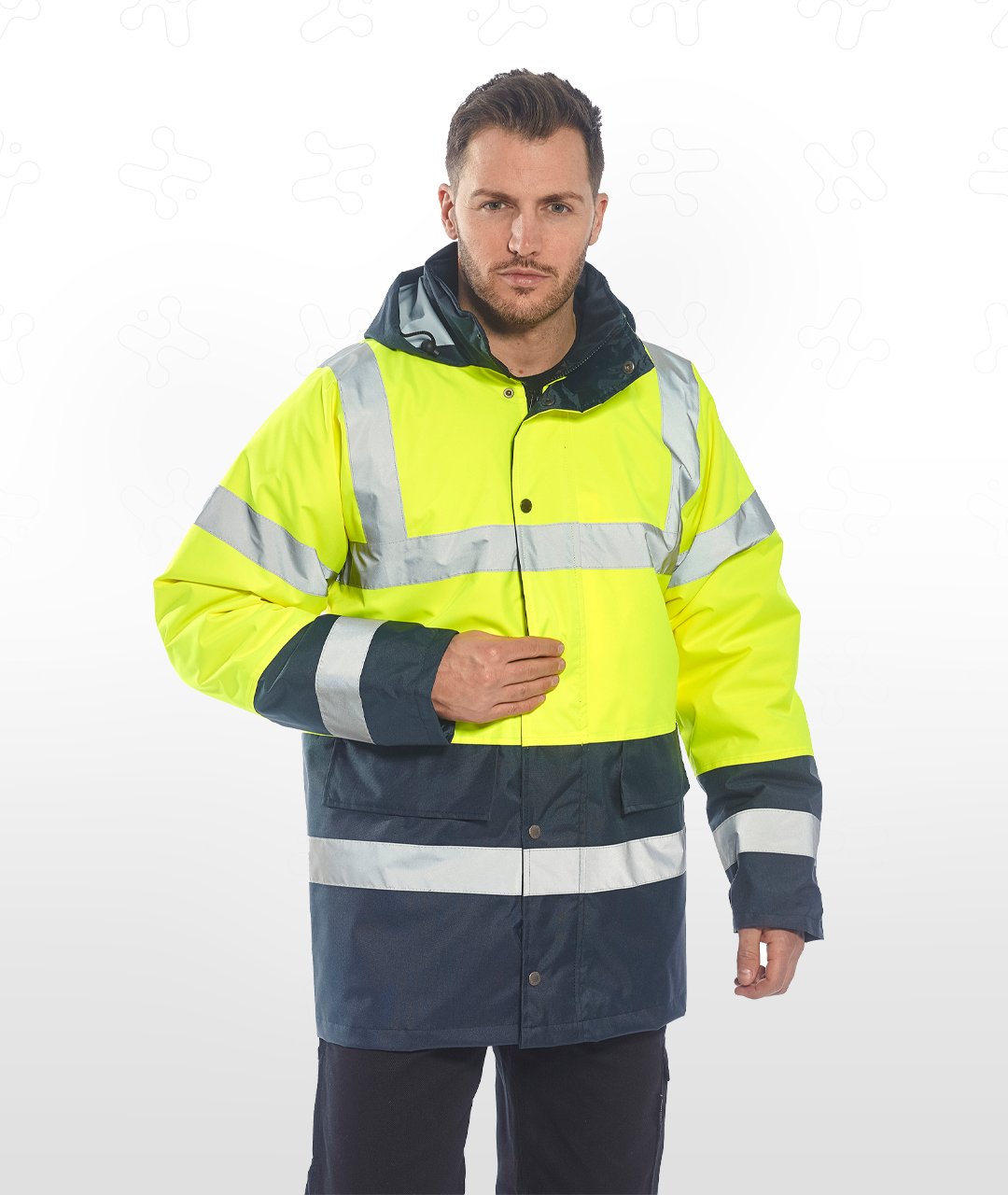 ES1 Essential Hi-Vis Contrast Winter Traffic Jacket