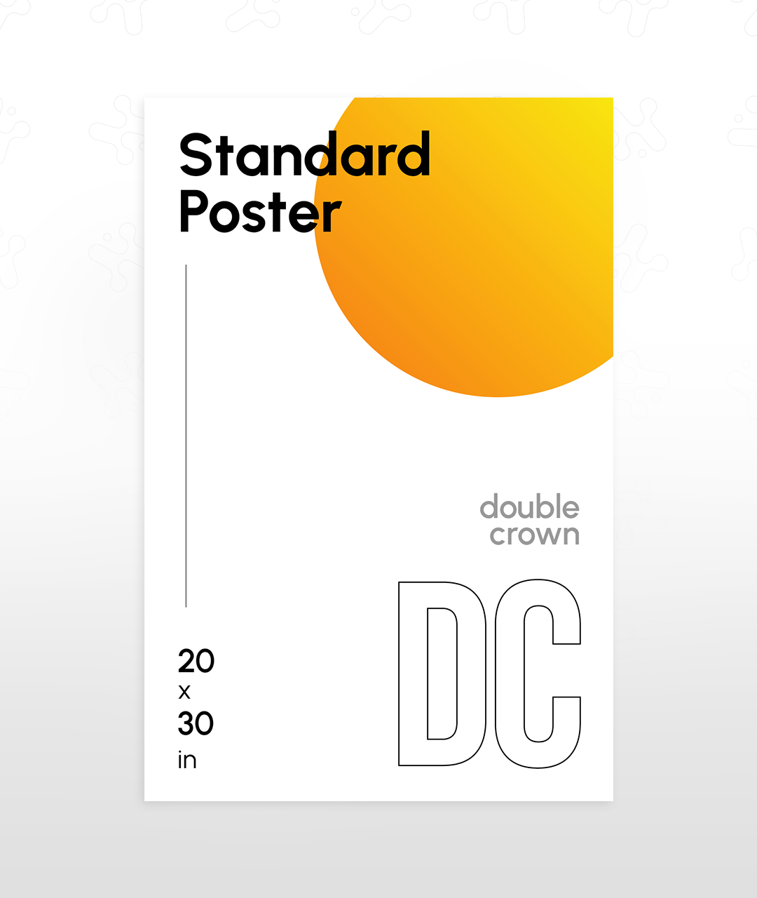 Standard Poster (20x30")