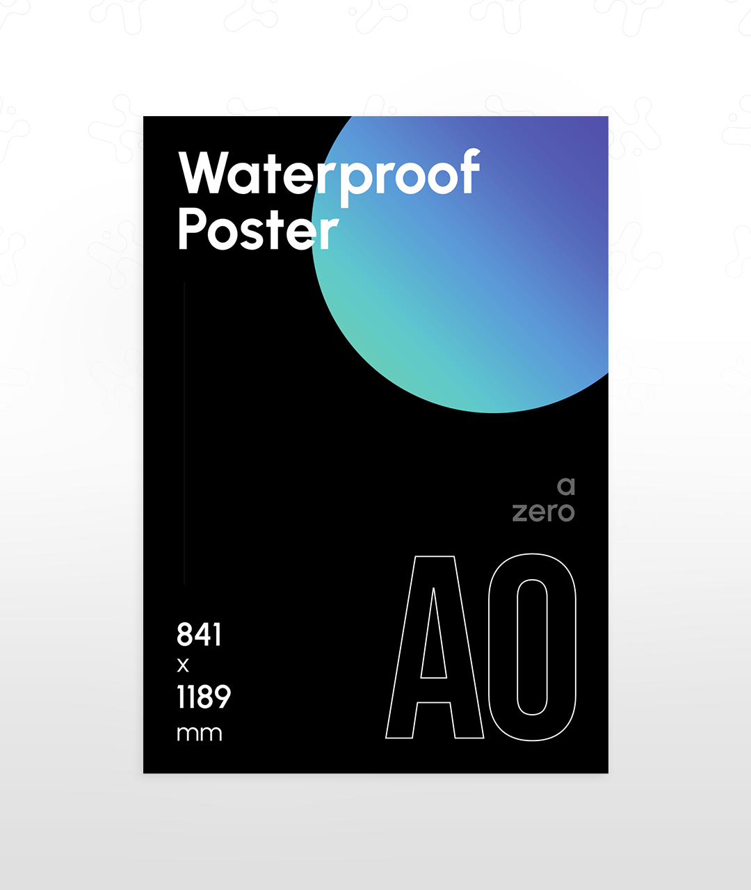 Waterproof Poster (A0)