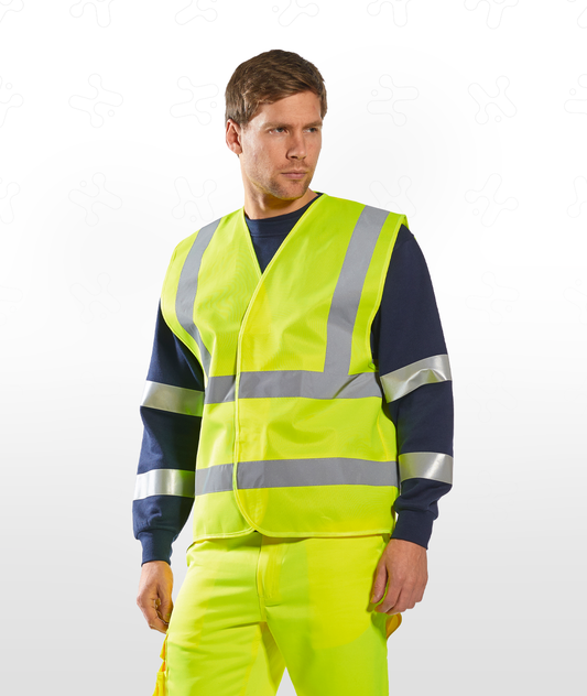 Hi-Vis Two-Band & Brace Vest (C470)