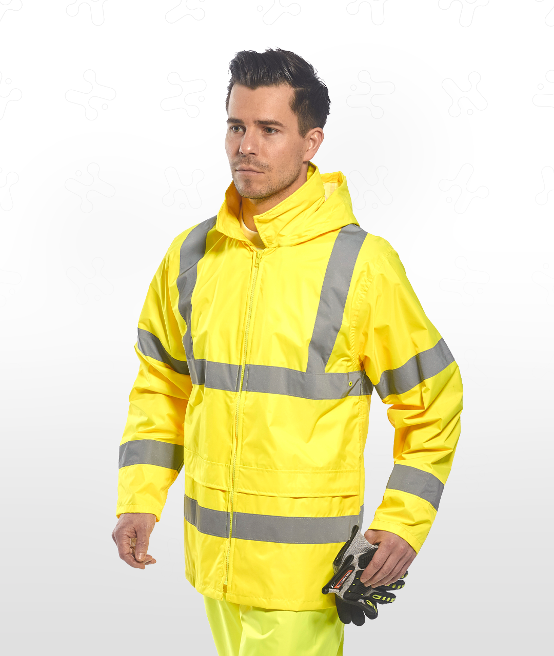 Hi-Vis Rain Jacket (H440)