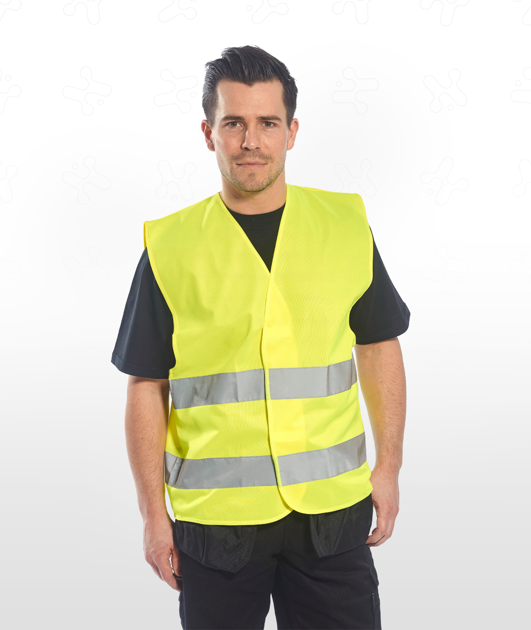 Hi-Vis Two-Band Vest (C474)